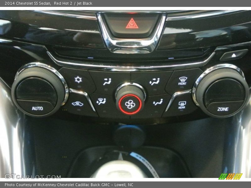Controls of 2014 SS Sedan