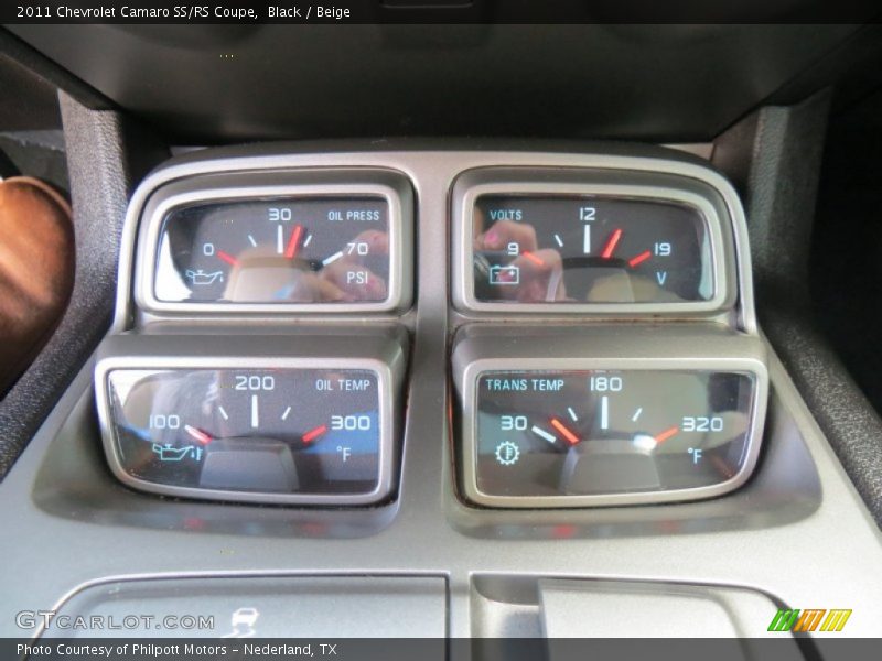 Black / Beige 2011 Chevrolet Camaro SS/RS Coupe
