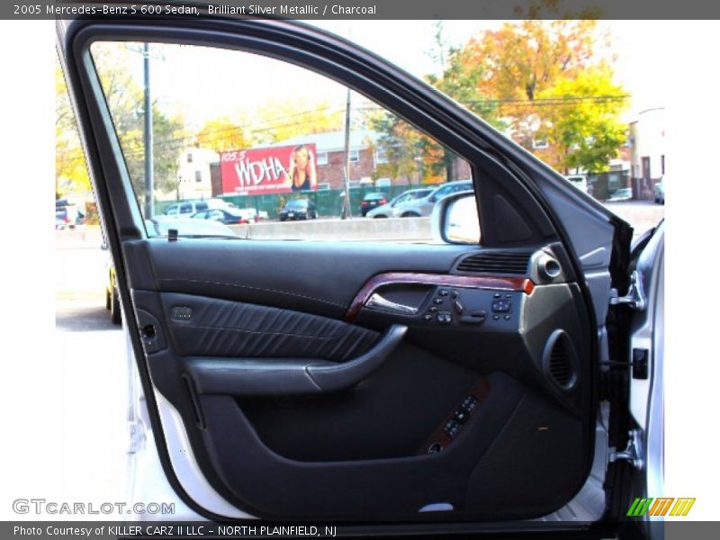 Brilliant Silver Metallic / Charcoal 2005 Mercedes-Benz S 600 Sedan
