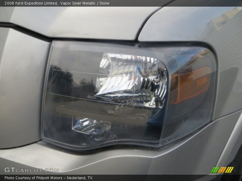 Vapor Silver Metallic / Stone 2008 Ford Expedition Limited