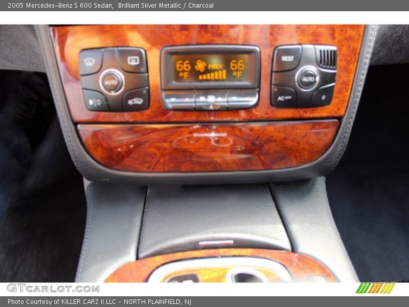 Brilliant Silver Metallic / Charcoal 2005 Mercedes-Benz S 600 Sedan