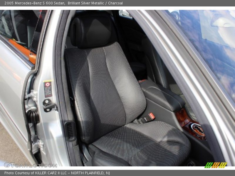 Brilliant Silver Metallic / Charcoal 2005 Mercedes-Benz S 600 Sedan
