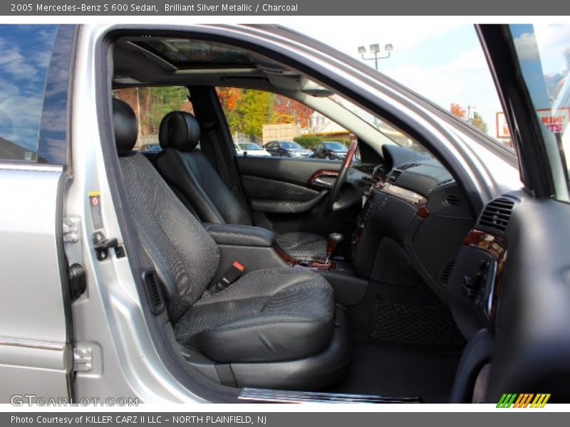 Brilliant Silver Metallic / Charcoal 2005 Mercedes-Benz S 600 Sedan