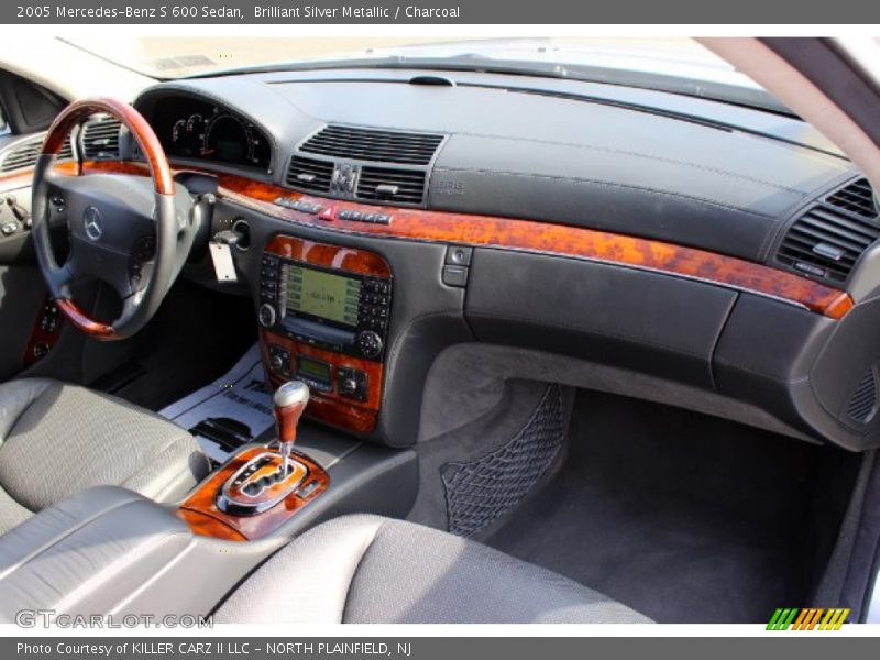 Brilliant Silver Metallic / Charcoal 2005 Mercedes-Benz S 600 Sedan