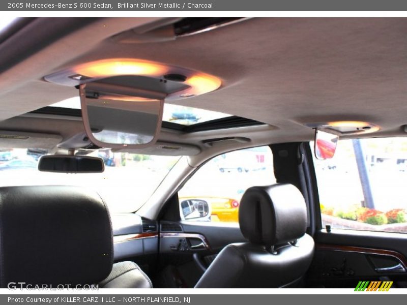 Brilliant Silver Metallic / Charcoal 2005 Mercedes-Benz S 600 Sedan