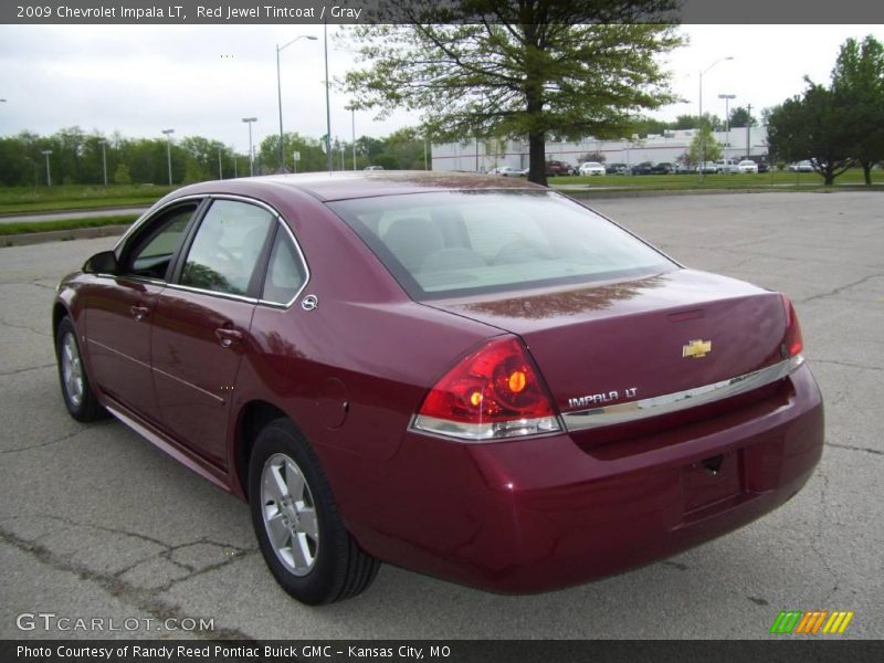 Red Jewel Tintcoat / Gray 2009 Chevrolet Impala LT