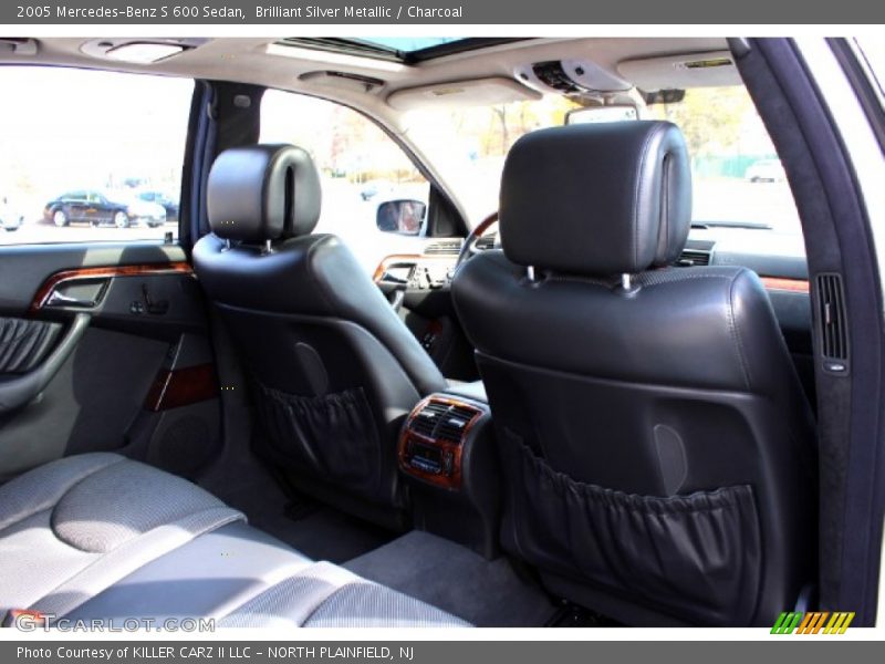 Brilliant Silver Metallic / Charcoal 2005 Mercedes-Benz S 600 Sedan
