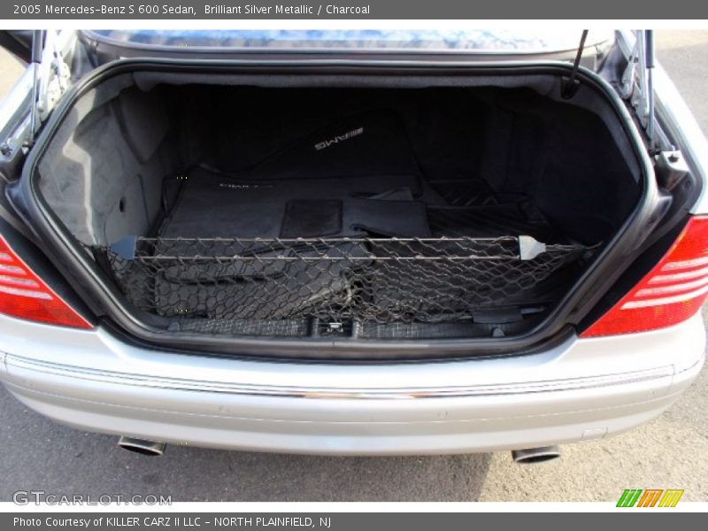 Brilliant Silver Metallic / Charcoal 2005 Mercedes-Benz S 600 Sedan