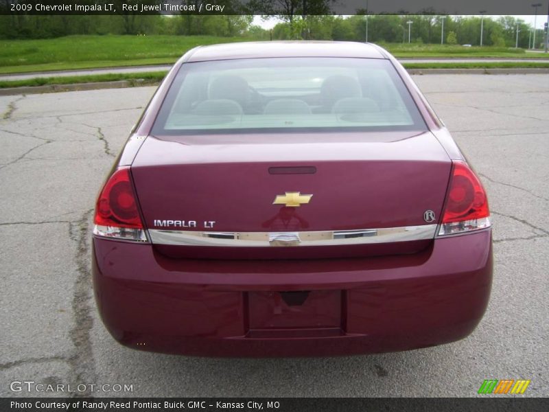 Red Jewel Tintcoat / Gray 2009 Chevrolet Impala LT