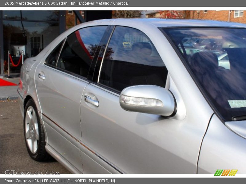 Brilliant Silver Metallic / Charcoal 2005 Mercedes-Benz S 600 Sedan