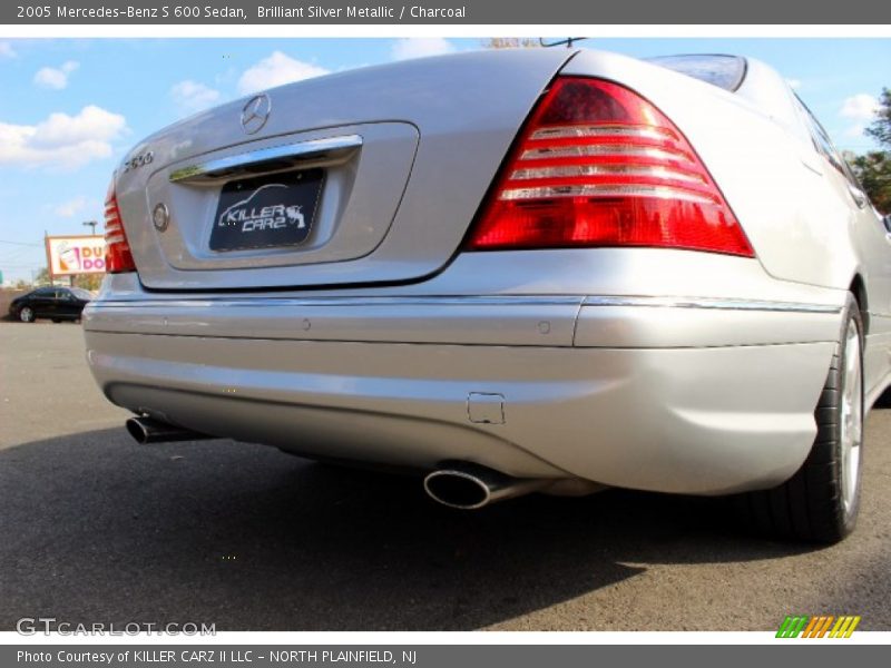 Brilliant Silver Metallic / Charcoal 2005 Mercedes-Benz S 600 Sedan