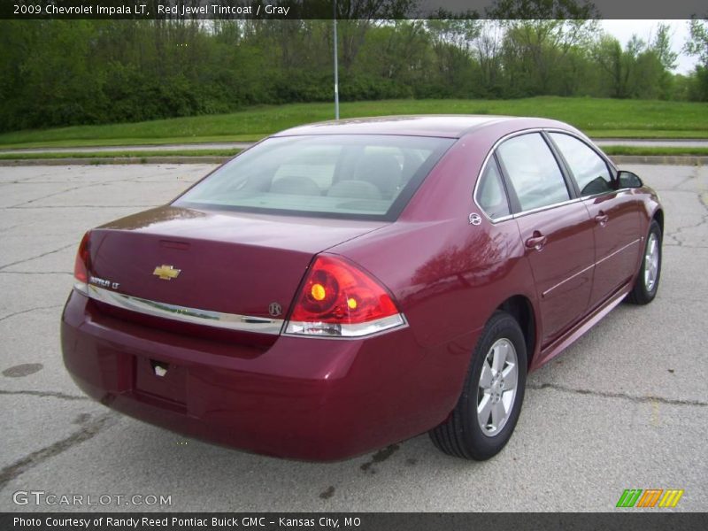 Red Jewel Tintcoat / Gray 2009 Chevrolet Impala LT