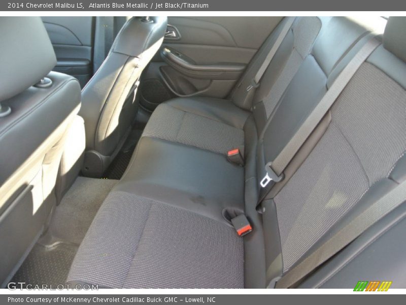 Atlantis Blue Metallic / Jet Black/Titanium 2014 Chevrolet Malibu LS