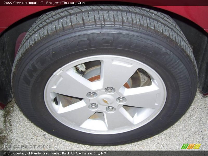 Red Jewel Tintcoat / Gray 2009 Chevrolet Impala LT
