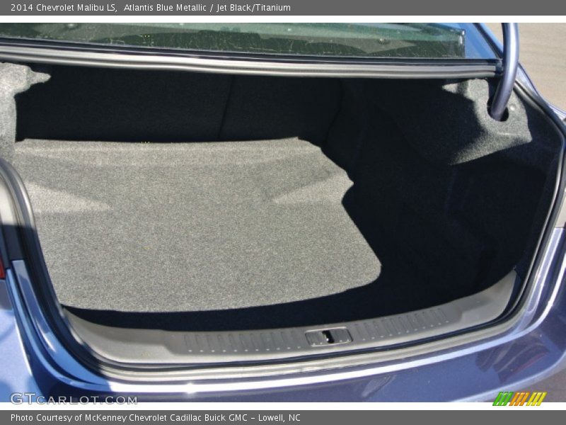 Atlantis Blue Metallic / Jet Black/Titanium 2014 Chevrolet Malibu LS
