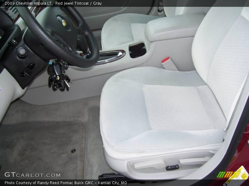 Red Jewel Tintcoat / Gray 2009 Chevrolet Impala LT