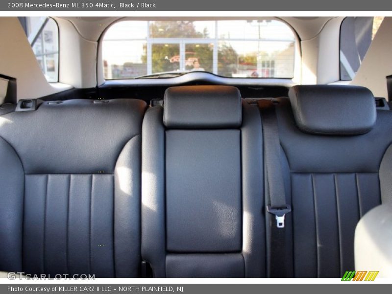 Black / Black 2008 Mercedes-Benz ML 350 4Matic