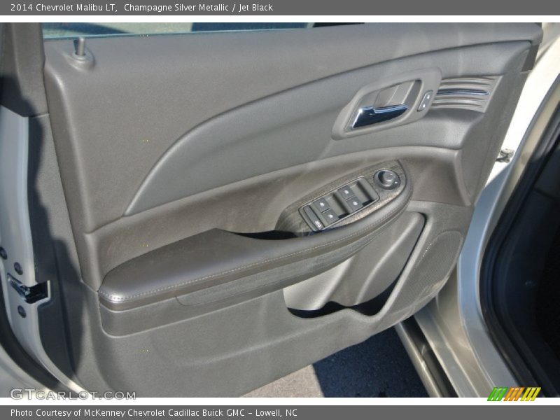 Champagne Silver Metallic / Jet Black 2014 Chevrolet Malibu LT