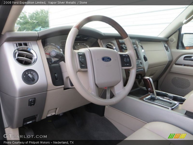 Vapor Silver Metallic / Stone 2008 Ford Expedition Limited