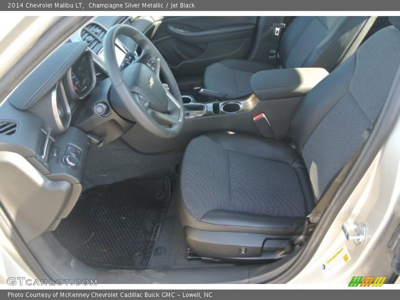 Champagne Silver Metallic / Jet Black 2014 Chevrolet Malibu LT