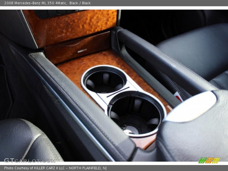 Black / Black 2008 Mercedes-Benz ML 350 4Matic