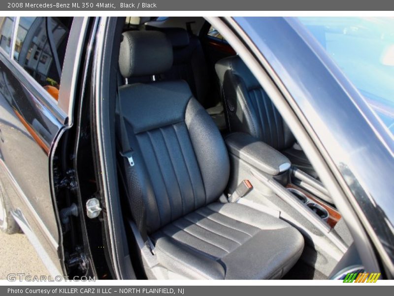 Black / Black 2008 Mercedes-Benz ML 350 4Matic