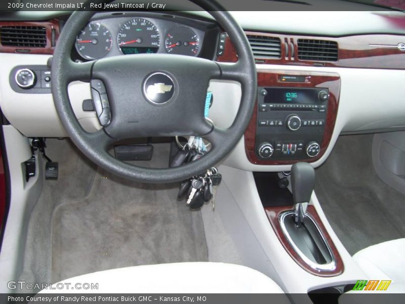 Red Jewel Tintcoat / Gray 2009 Chevrolet Impala LT