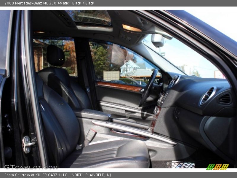 Black / Black 2008 Mercedes-Benz ML 350 4Matic