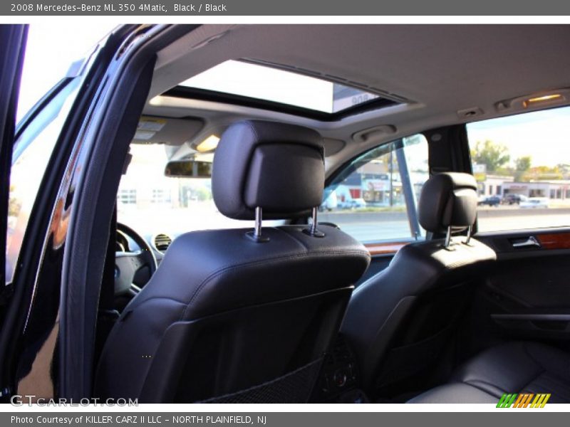 Black / Black 2008 Mercedes-Benz ML 350 4Matic
