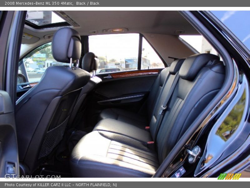 Black / Black 2008 Mercedes-Benz ML 350 4Matic