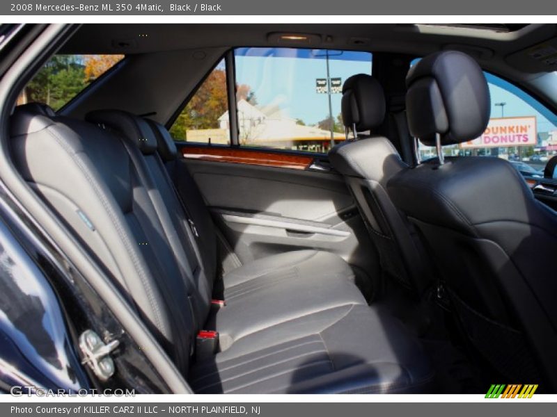 Black / Black 2008 Mercedes-Benz ML 350 4Matic