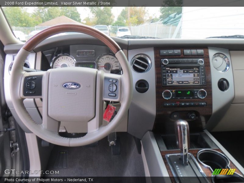 Vapor Silver Metallic / Stone 2008 Ford Expedition Limited