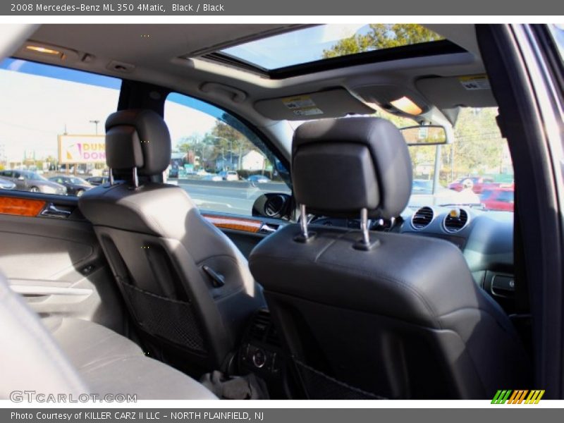 Black / Black 2008 Mercedes-Benz ML 350 4Matic
