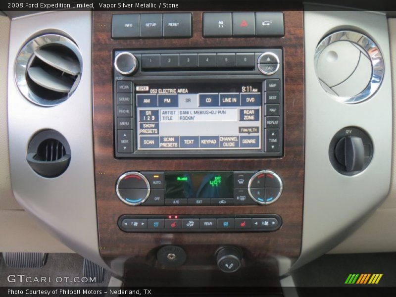 Vapor Silver Metallic / Stone 2008 Ford Expedition Limited