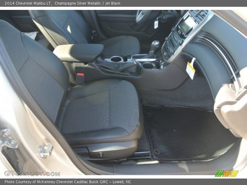 Champagne Silver Metallic / Jet Black 2014 Chevrolet Malibu LT