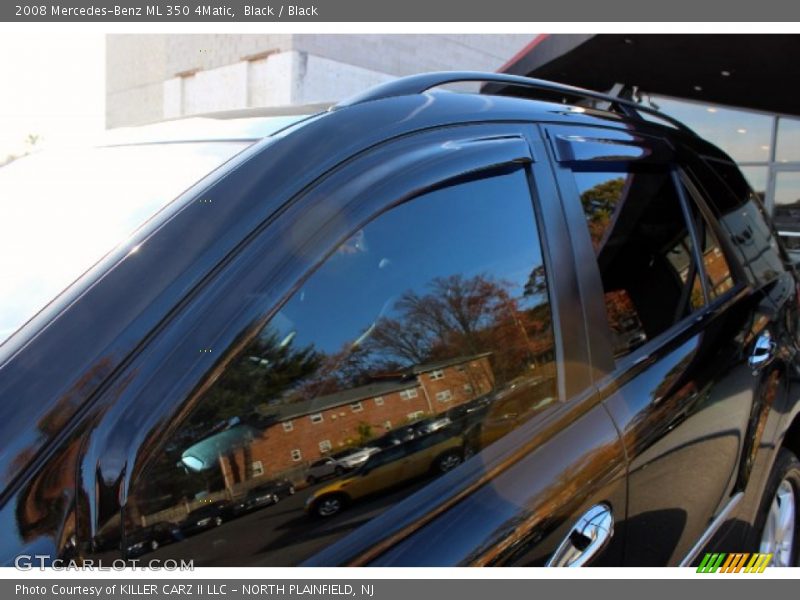 Black / Black 2008 Mercedes-Benz ML 350 4Matic