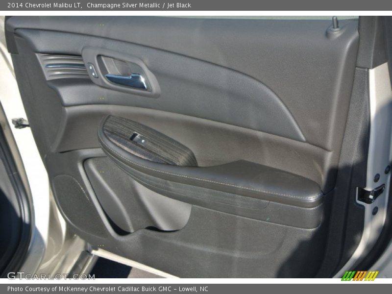 Champagne Silver Metallic / Jet Black 2014 Chevrolet Malibu LT