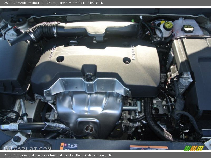 Champagne Silver Metallic / Jet Black 2014 Chevrolet Malibu LT
