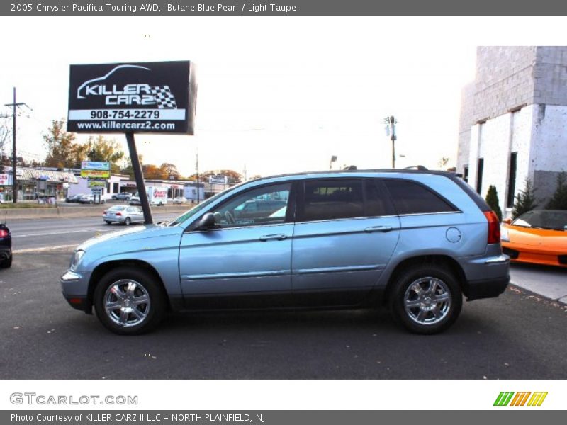 Butane Blue Pearl / Light Taupe 2005 Chrysler Pacifica Touring AWD