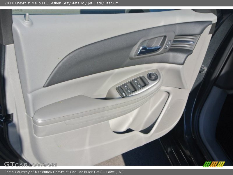 Ashen Gray Metallic / Jet Black/Titanium 2014 Chevrolet Malibu LS