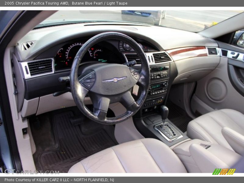 Butane Blue Pearl / Light Taupe 2005 Chrysler Pacifica Touring AWD