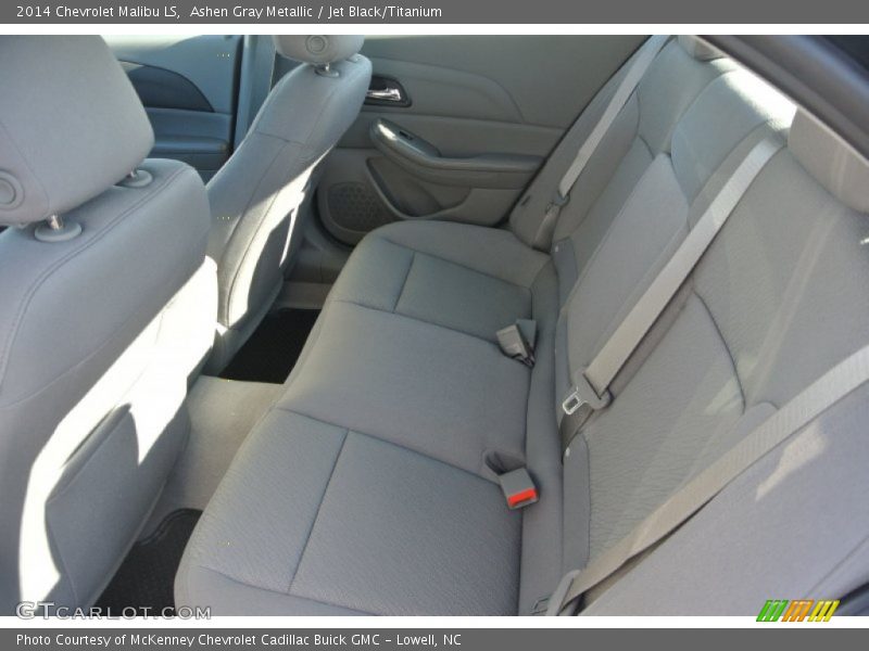 Ashen Gray Metallic / Jet Black/Titanium 2014 Chevrolet Malibu LS