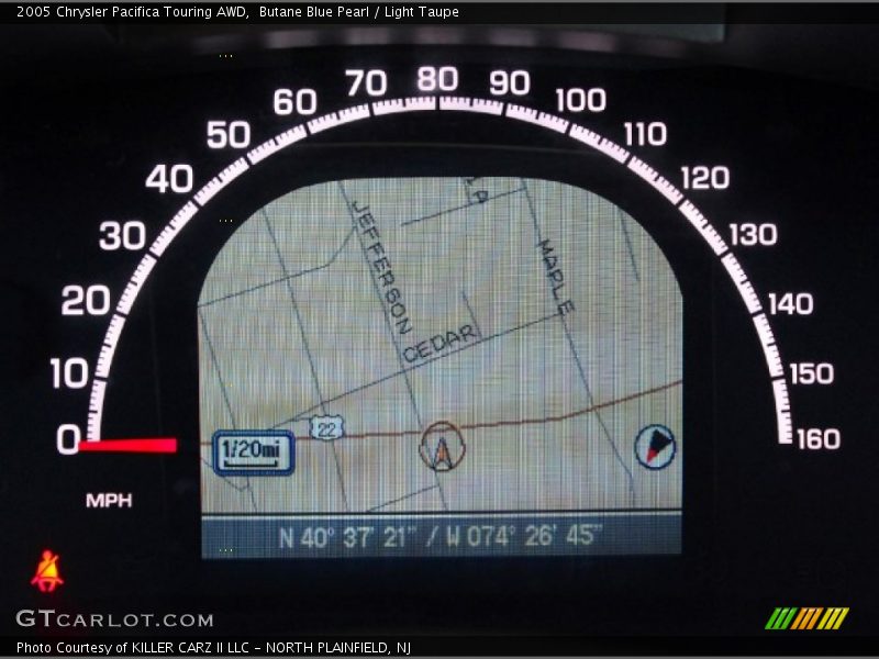 Butane Blue Pearl / Light Taupe 2005 Chrysler Pacifica Touring AWD