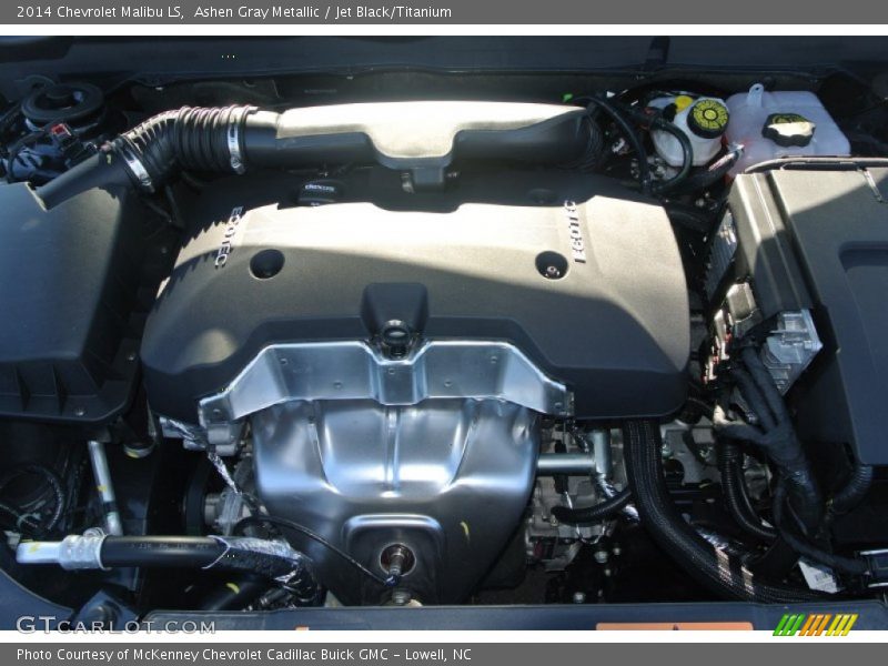 Ashen Gray Metallic / Jet Black/Titanium 2014 Chevrolet Malibu LS