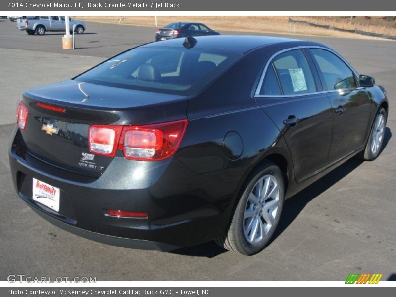 Black Granite Metallic / Jet Black 2014 Chevrolet Malibu LT