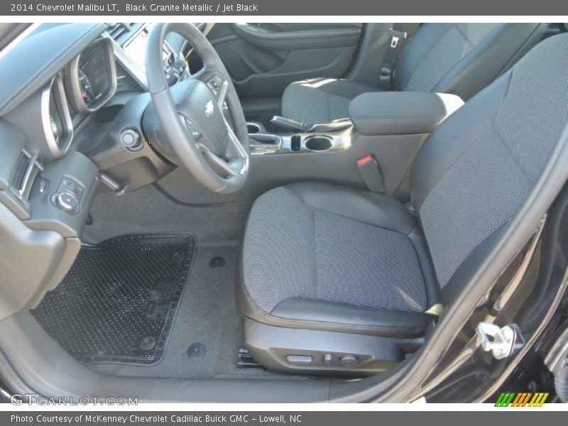Black Granite Metallic / Jet Black 2014 Chevrolet Malibu LT