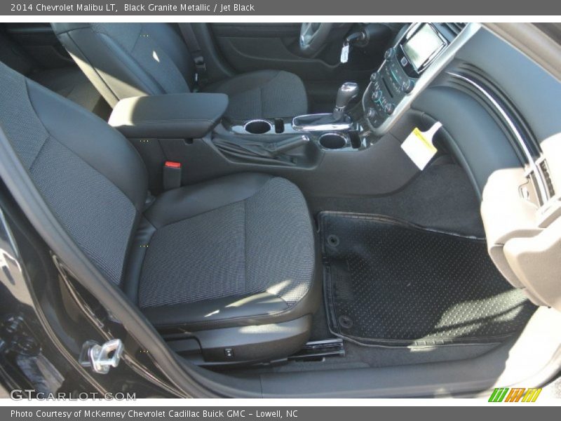 Black Granite Metallic / Jet Black 2014 Chevrolet Malibu LT
