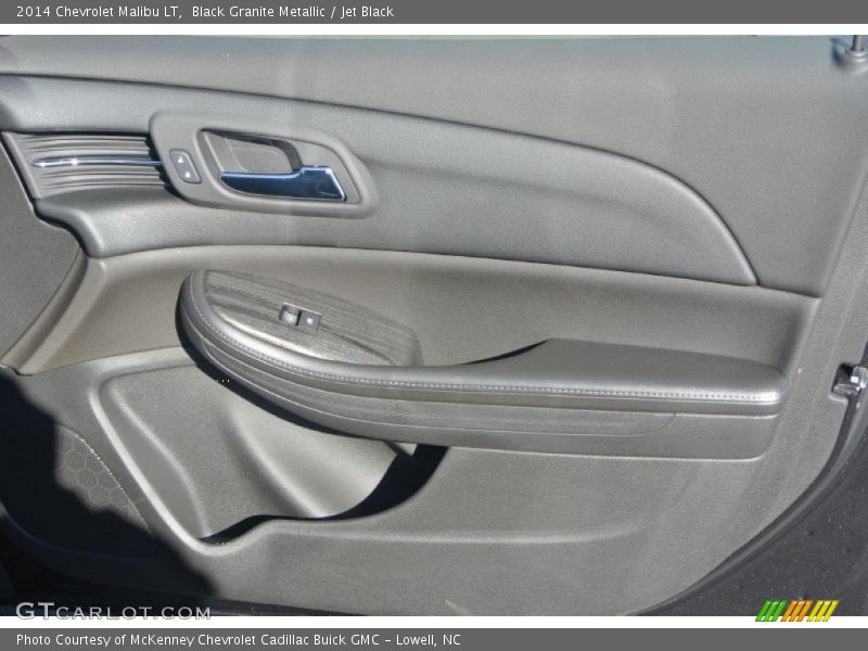 Black Granite Metallic / Jet Black 2014 Chevrolet Malibu LT