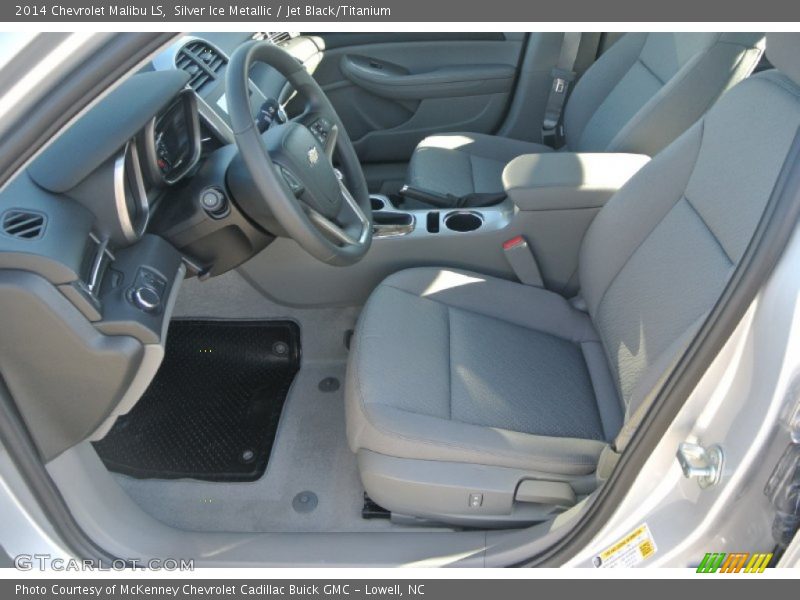 Silver Ice Metallic / Jet Black/Titanium 2014 Chevrolet Malibu LS