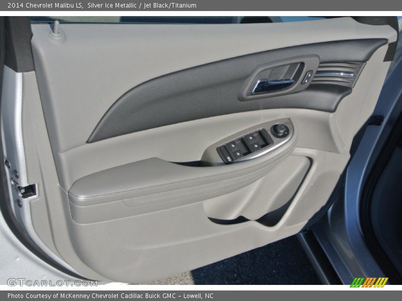 Silver Ice Metallic / Jet Black/Titanium 2014 Chevrolet Malibu LS